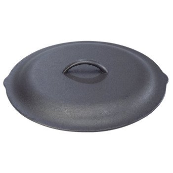 Lodge L10SC3 Cookware Cover, Cast Iron, Black, For: L10DSK3, L10SK3, L10CF3 Skillet, L10DO3, L10DOL3 Oven