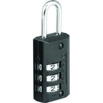 Master Lock 646T Padlock, 1/8 in Dia Shackle, 11/16 in H Shackle, Steel Shackle, Zinc Body, 13/16 in W Body