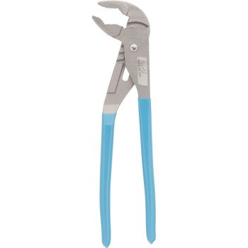 Channellock GRIPLOCK Series GL12 Tongue and Groove Plier, 12-1/2 in OAL, 2-1/4 in Jaw Opening, Blue Handle