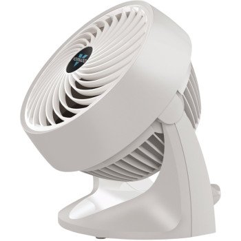 Vornado CR1-0116-25 533L Compact Air Circulator, 120 V, 7.17 in Dia Blade, 3-Speed, 2200 rpm Speed, 283 cfm Air, White