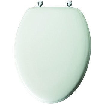 Mayfair 144CP-000 Toilet Seat, Elongated, Molded Wood, White