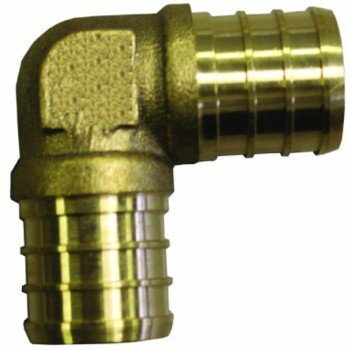 1425166 3/4IN BRASS PEX ELBOW 