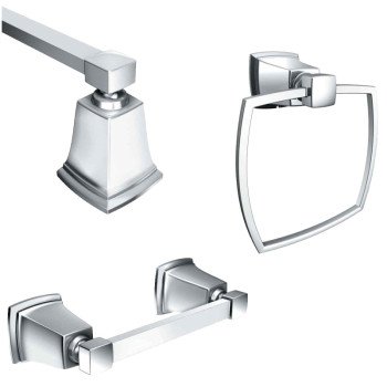 Moen Boardwalk Series Y3233CH Bath Accessory Kit, Chrome