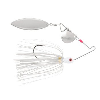 SPINNERBAIT WHITE 1/4OZ