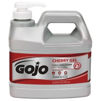 Gojo 2356-04 Hand Cleaner, Gel, Red, Cherry, 0.5 gal, Bottle