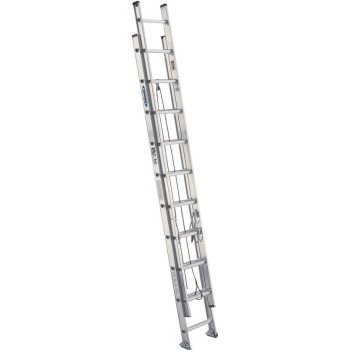 Werner D1532-2 Extension Ladder, 31 ft H Reach, 300 lb, Aluminum