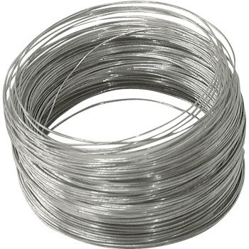 Hillman 50138 Utility Wire, 100 ft L, 28, Galvanized Steel