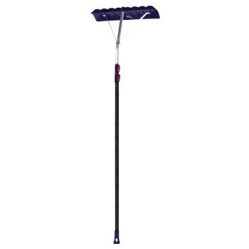 Garant GPRR24TU Roof Rake, Polyethylene Blade, Telescopic Handle, Aluminum Handle, 71 in OAL