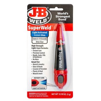 J-B Weld 33301 Instant Adhesive, Liquid, Clear, 5 g