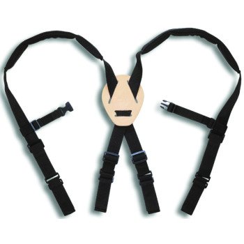 CLC Tool Works Series 5122 Construction Suspender, Nylon, Black