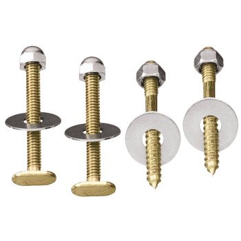 Plumb Pak PP835-165 Bolt and Screw Set, Brass