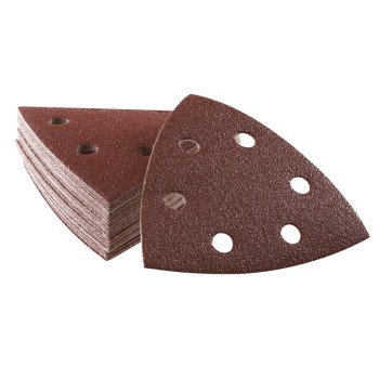 Bosch SDTR122C Triangle Sanding Sheet, 120 Grit, Medium, Aluminum Oxide Abrasive