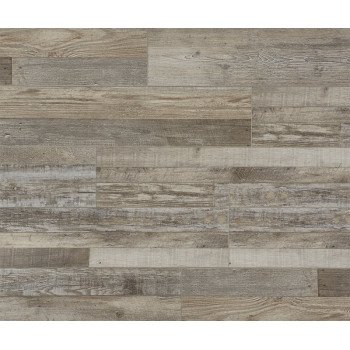 Choice Vinyl Santa Monica Series CVP103S02 Flooring Plank, Crescent Bay, 48 in L, 7 in W, Beveled Edge, Vinyl