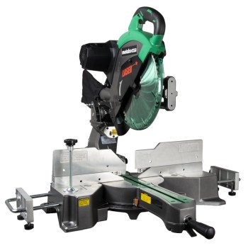 Metabo HPT C12FDHSM Miter Saw with Laser Marker, 12 in Dia Blade, 2-3/4 x 8, 3-1/2 x 7-1/2 in Cutting Capacity