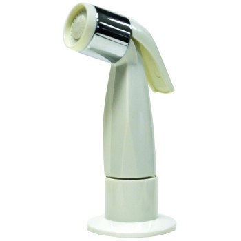 Danco 10346 Sink Spray Head, White, Plastic, Kohler and Moen Faucets Suitable for