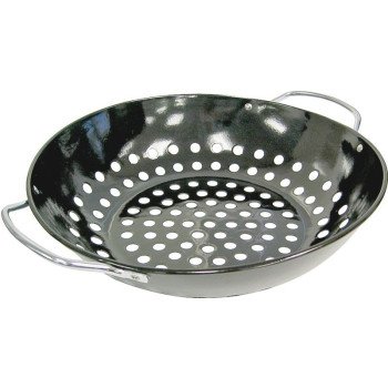 GrillPro 98130 Round Topper, Wok, Porcelain Enamel-Coated