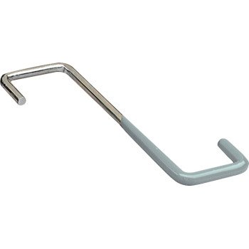 Crawford RH26 Rafter Hook, 20 lb, Self-Tap, Steel, Gray, Zinc