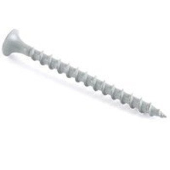 Western States Hardware 77958 Deck Screw, #6 Thread, 1 in L, Coarse Thread, Phillips Drive, Galvanized Steel