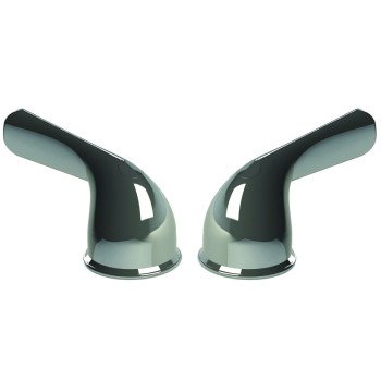 Danco 10537 Faucet Handle, Zinc, Chrome Plated, For: Delta Two Handle Lavatory Faucets