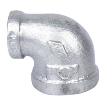 ProSource PPG90R-20X10 Reducing Pipe Elbow, 3/4 x 3/8 in, Threaded, 90 deg Angle