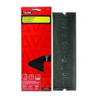 TASK MS63153 Drywall Sand Screen, 11 in L, 3-5/16 in W, 150 Grit, Very Fine, Silicone Carbide Abrasive