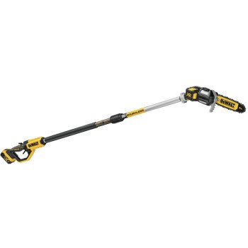 DEWALT DCPS620M1 Pole Saw Kit, 20 V, Comfort Grip Handle, 15 ft OAL