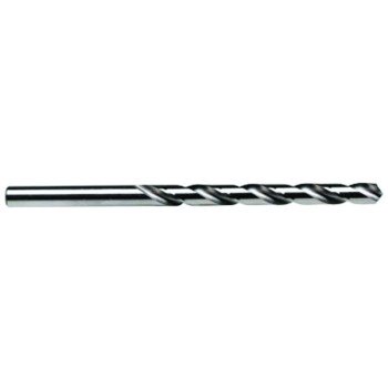 Irwin 81114 Jobber Drill Bit, 0.182 in Dia, 3-3/8 in OAL, Spiral Flute, 4-Flute, 0.182 in Dia Shank, Straight Shank