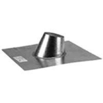 Selkirk 243825 Roof Flashing, 11-1/4 in OAL, Galvanized Steel