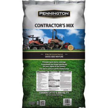 Pennington 100516637 Contractors Mix Grass Seed, 20 lb