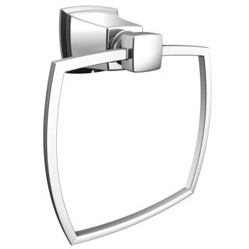 Y3286CH CHROME TOWEL RING     