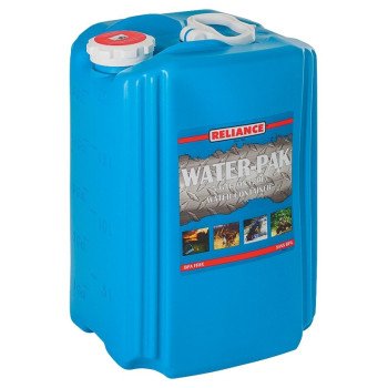 Reliance Products 8820-03 Water Container, 5 gal Capacity, Polyethylene, Blue