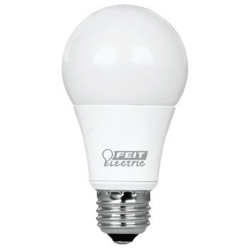 Feit Electric OM60DM/930CA/4 LED Lamp, General Purpose, A19 Lamp, 60 W Equivalent, E26 Lamp Base, Dimmable, Frosted