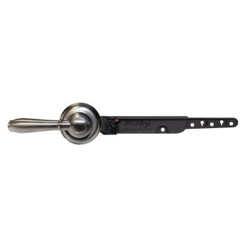 Korky 6071FR Handle and Lever, Brushed Nickel, For: American Standard, Kohler, TOTO Toilet Tanks