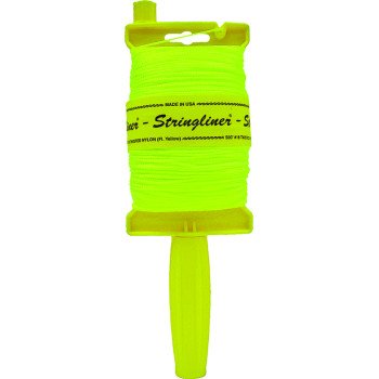 Stringliner 11712 Line Reel, 500 ft L Line, Fluorescent Yellow Line