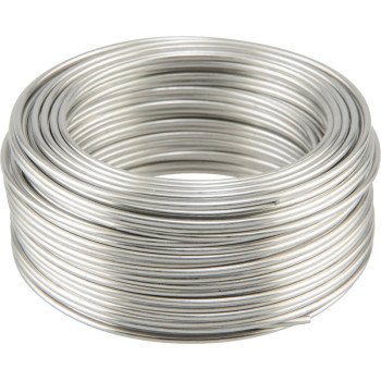 Hillman 50176 Utility Wire, 50 ft L, 18, Aluminum