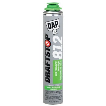 DAP 80812 Foam Sealant, White, 26 oz Aerosol Can