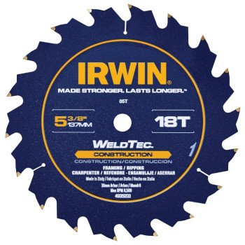 4935203 SAW BLADE 5-3/8IN 18T 