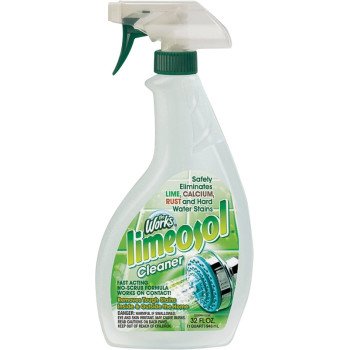 The Works 67320WK Lime-O-Sol Cleaner, 32 oz, Liquid, Fresh, Clear