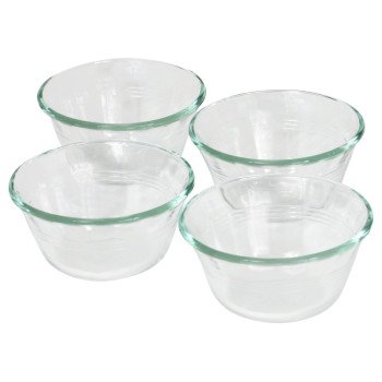 Pyrex 6001142 Custard Cup, 6 oz, Clear