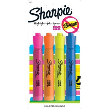 25174 ASST HIGHLIGHTERS 4PACK 