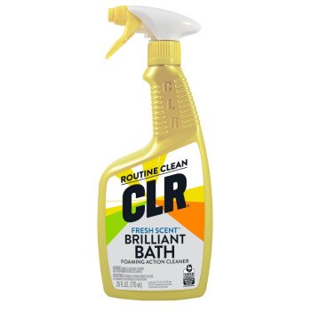 CLR BK-2000 Cleaner, 26 oz Spray Bottle, Liquid, Clean Floral, Clear