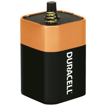 Duracell MN908 Battery, 6 V Battery, 11.5 Ah, 4LR25X Battery, Alkaline, Manganese Dioxide