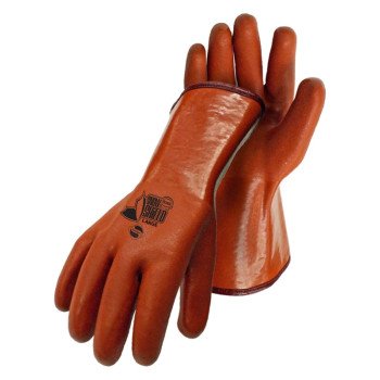 Boss Snow Shield 3600L Gloves, Men's, L, Open Cuff, Orange