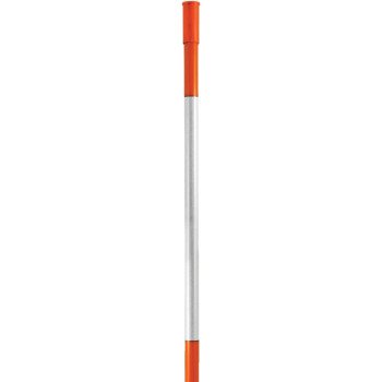 Hy-Ko DM80072 Driveway Marker, Fiberglass Post, Orange Post