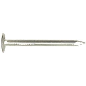 Maze AS4 Series AS4125 Siding Nail, Hand Drive, 1-1/2 in L, Aluminum, Flat Head, Plain Shank, 1 lb