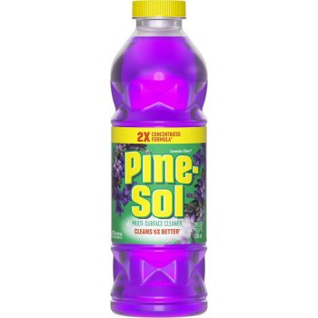 Pine-Sol 10041294601532 Multi-Surface Cleaner and Disinfectant, 24 oz, Bottle, Liquid, Lavender Clean