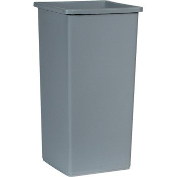 FG356988GRAY WASTEBASKET 23GAL