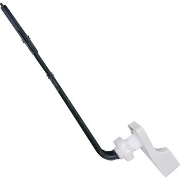 ProSource PMB-208-3L Toilet Flush Lever, Front, 8 in L Flush Arm, Plastic