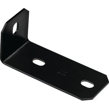 National Hardware 1155BC Series N351-498 Corner Brace, 6.8 in L, 3 in W, 3 in H, Steel, Powder-Coated, 1/BX