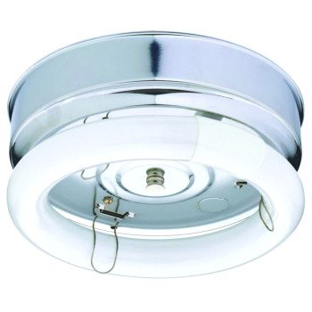 LITHONIA LIGHTING 798645 Fluorescent Fixture, 120 V, 1-Lamp, Chrome Fixture